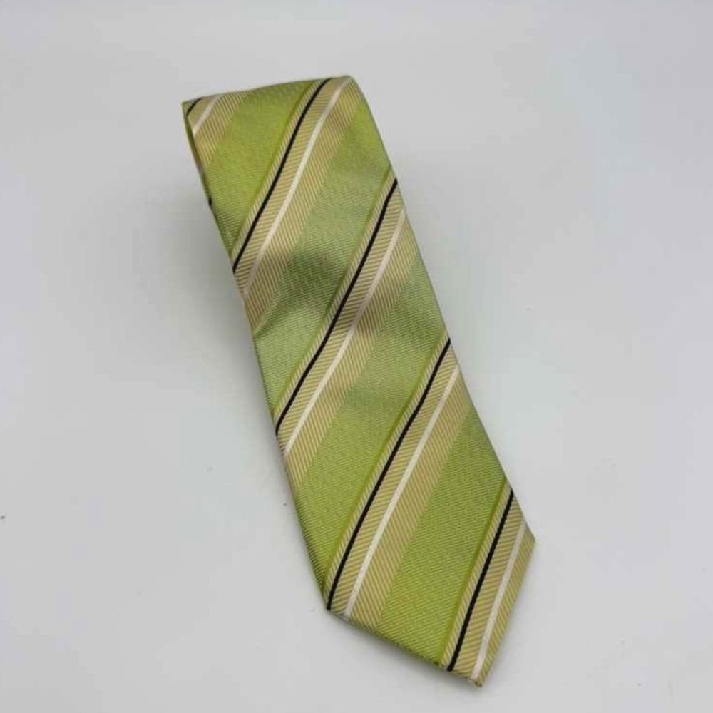 Cadini Italy Tie‎ – Green Pattern – Brand New